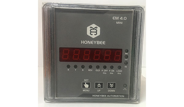 Energy meter 5A with Single Row